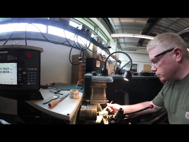 Gaige Machine Shop: Lathe  (360 Video) NT