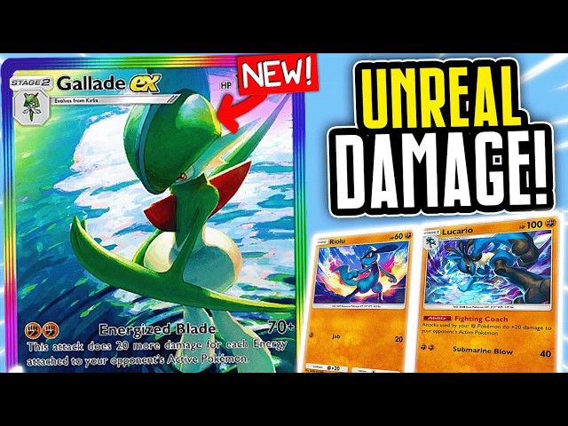 This Gallade EX Deck is SUPER STRONG! - Pokemon TCG Pocket