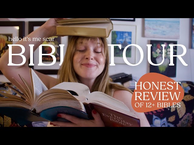 Bible Tour with Reviews  ~ The Jesus Bible, Journal The Word, A KJV from 1945 AND MORE!