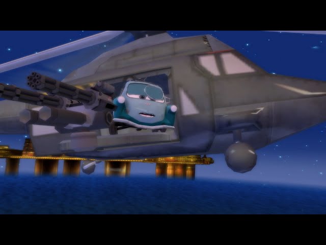 Cars 2 The Video Game (PC) - All Hunter Cutscenes Restored Compilation