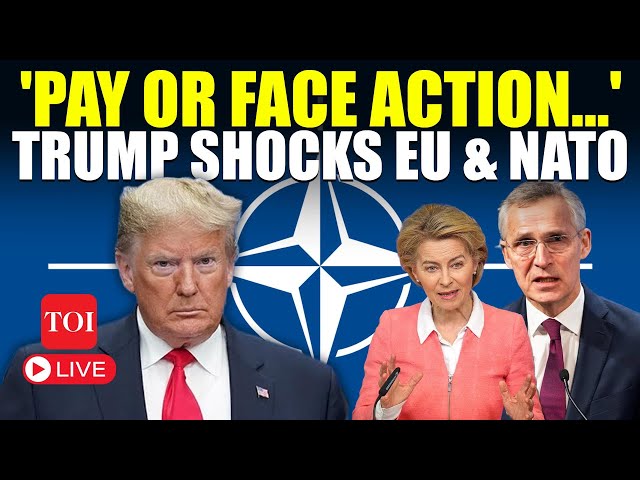 Trump LIVE | 'Will Make You Pay': Trump THREATENS NATO & Europe In Shock Davos Speech