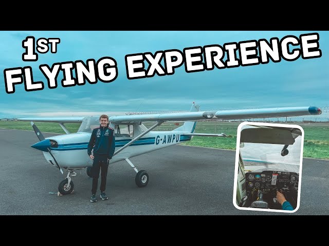 First Flying Experience Vlog