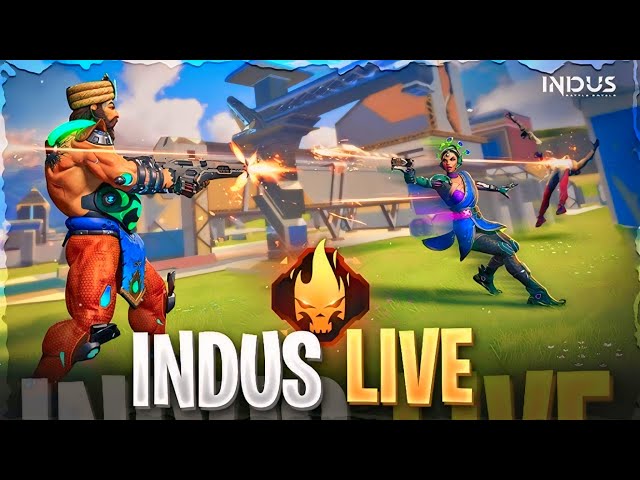 😎 INDUS BATTLE ROYALE LIVE RANK PUSH GAMEPALY 😱😎 #indusbattleroyale #livestream #indusgame