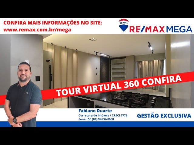 Tour virtual 360 Apartamento para venda em Petrópolis, Natal/RN