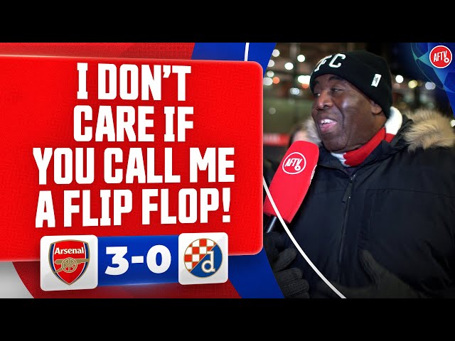 I Don’t Care If You Call Me A Flip Flop! (Robbie) | Arsenal 3-0 GNK Dinamo Zagreb