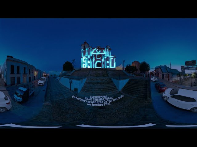 VIDEOMAPPING "RIEGO, TRIENIO LIBERAL", VR 360.