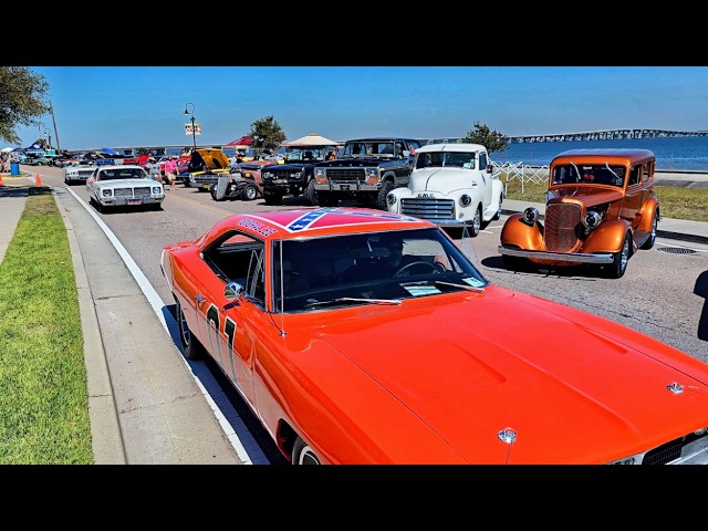 car show 2024 Cruisin the Coast Mississippi #1 USA classic car event classic cars (I get in a wreck)