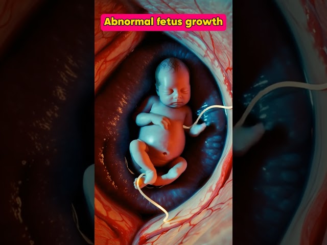 Abnormal Baby growth in womb #abnormal #babyinwomb #babygrowth