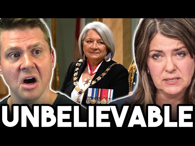 Govenor General AWARDS MEDAL to Foreign Police Station RCMP SUSPECT+Danielle Smith SLAMS Mark Carney