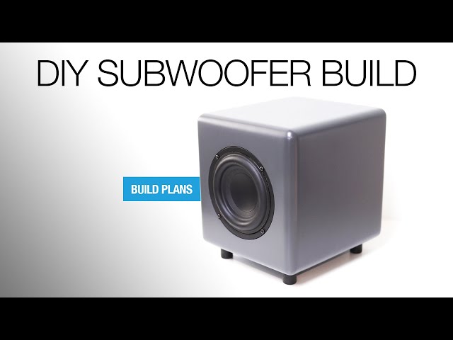 Building a Small Ported Subwoofer - by SoundBlab