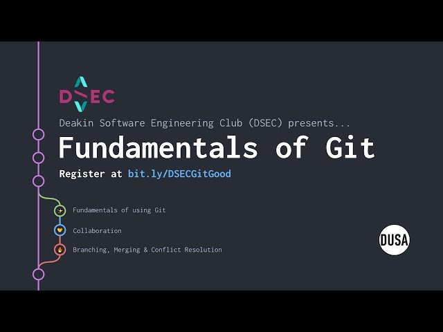 Fundamentals of Git Workshop (T1 2021)