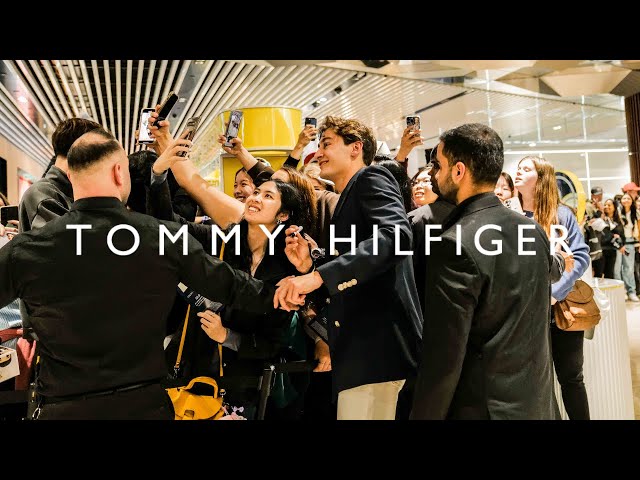 George Russell for Tommy Hilfiger in Melbourne