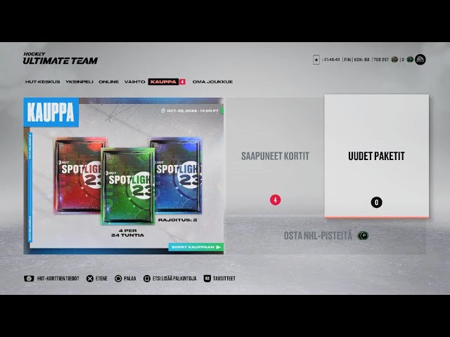 NHL 23 Ilmainen MSP tiimiin