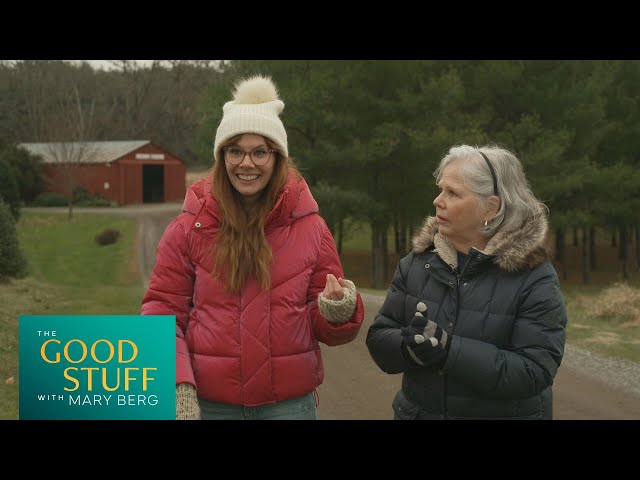 Mary and Myra Berg visit a Christmas tree farm | The Good Stuff