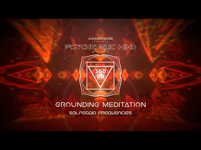 360 VR - Grounding Meditation - Psychedelic Mind Ep. 4 -  Solfeggio Frequencies