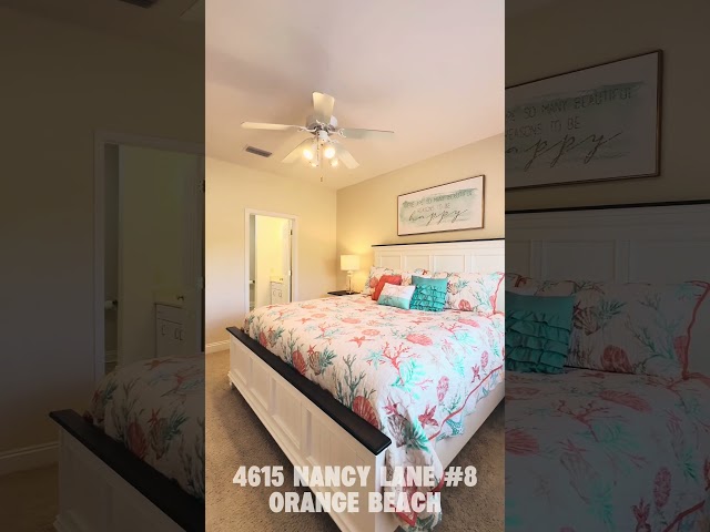 4615 Nancy Lane #8 - The Best of Orange Beach #realestate #orangebeach #townhouse #gulfcoast