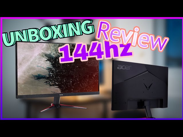 Unboxing/Review Acer Nitro VG240Y 144hz Gaming Monitor