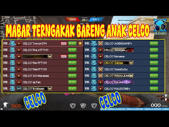 MABAR BARENG ANAK-ANAK CELCO ! PERANG DINGIN DI ARENA SANDSTROM PAKE T77 GOIB // Point Blank Zepetto