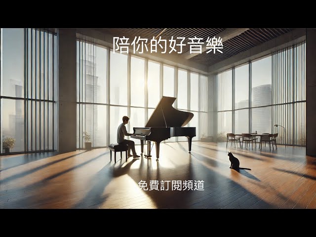 🔴陪你的音樂-432Hz，silent piano