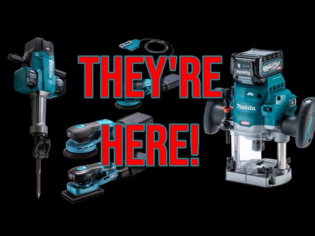 Long Awaited Makita XGT Tools Are Finally Here (But Not The Multi-Tool)