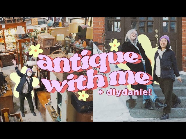 COME ANTIQUING WITH ME! Thrifting Home Decor with DIYDanie