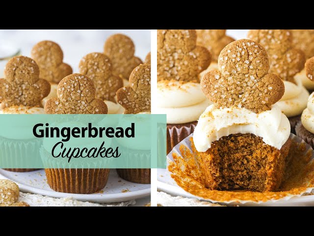 Gingerbread Cupcakes