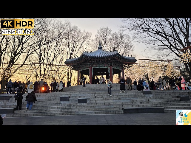 [4K HDR] Namsan Seoul Tower Walk l seoul walking vlog