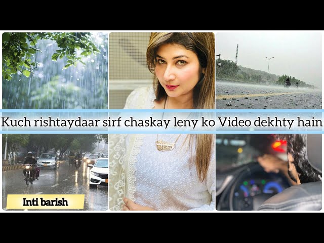 Itni barish Hyderabad doob gaya 😧| Kuch rishtaydaar sirf chaskay leny ko Video dekhty hain 😂