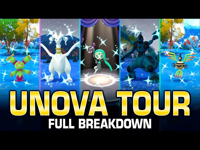 UNOVA TOUR FULL BREAKDOWN | POKÉMON GO