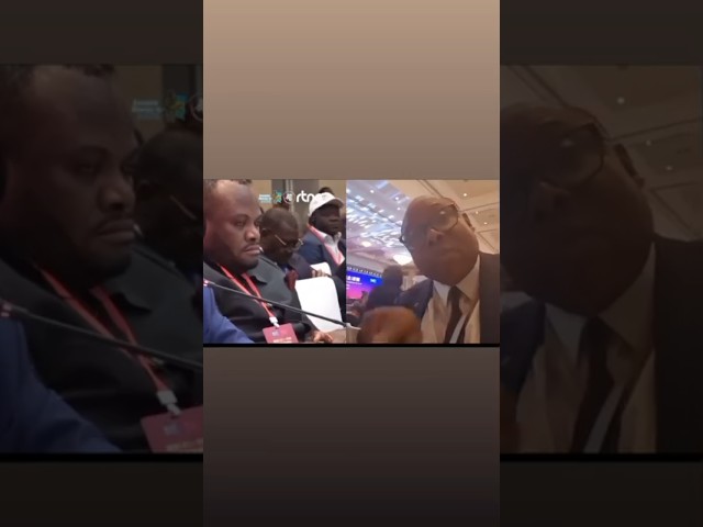 Zacharie Bababaswe défend Daniel Bumba qui dormait au conférence