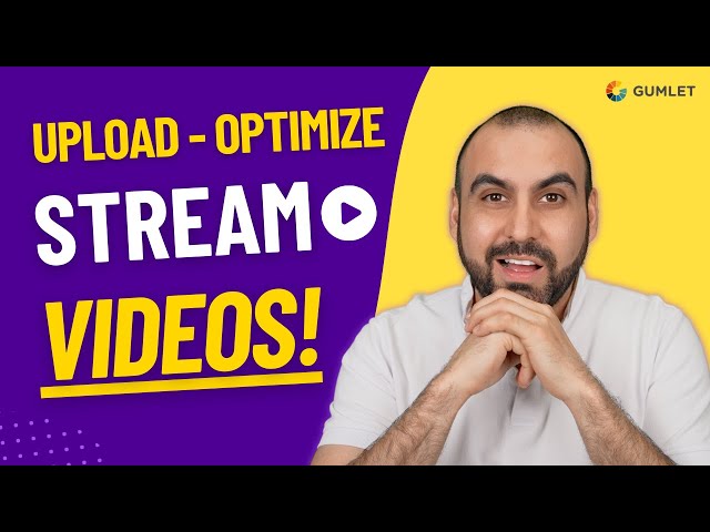 Gumlet Video is a video hosting platform that lets you securely upload, optimize, and stream videos