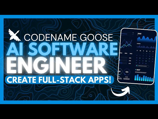 Codename Goose: NEW FREE AI Software Engineer Can DO Anything! (Opensource)