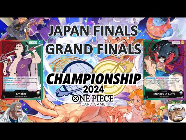 EB02 Japan Finals Grand Final Match! Red/Green Smoker vs Green/Purple Luffy! English Commentary