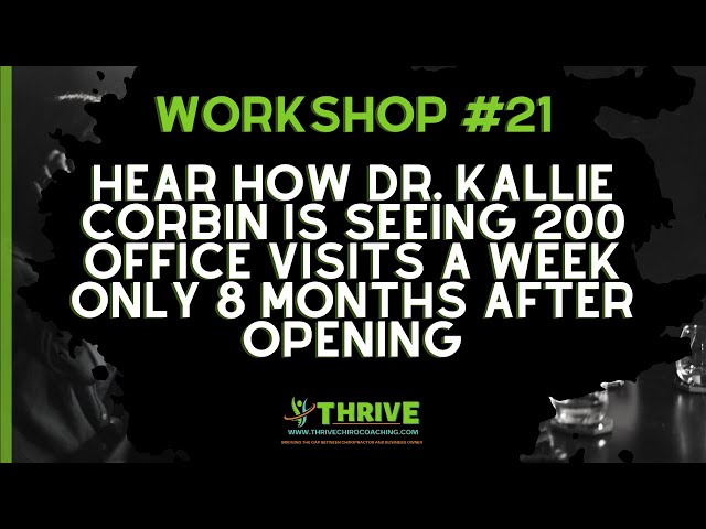 200 Office Visits a Week Only 8 Months After Opening by Dr. Kallie Corbin!!