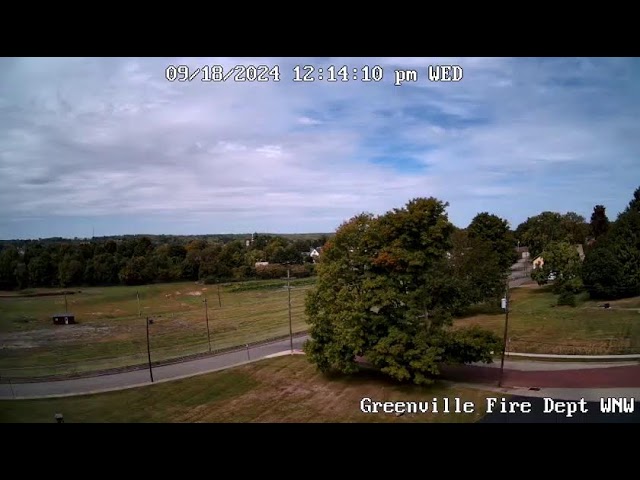 Greenville Fire Department LIVE Weather cam WNW