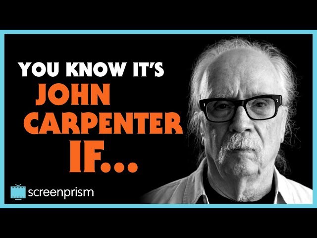 Halloween: You Know It's John Carpenter IF...