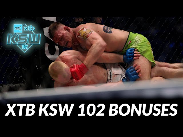 Knockout, submission and fight of the Night of XTB KSW 102 - XTB Bonuses