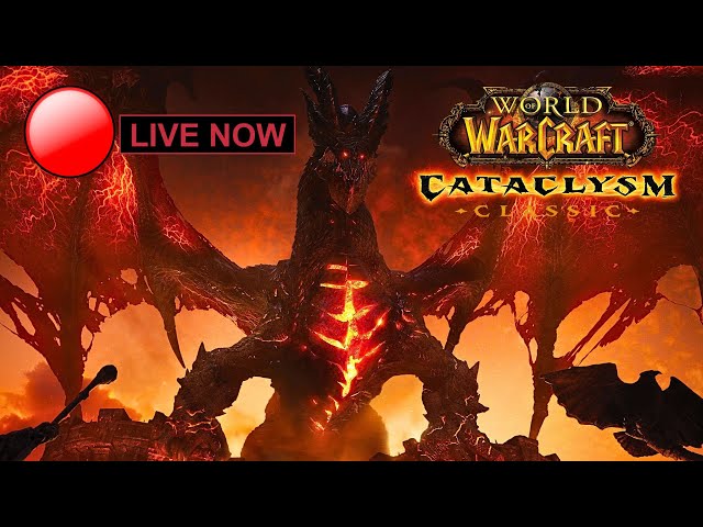 🔴 LIVE - WoW Cataclysm Classic Gameplay Farming Dungeons//Shadow Priest