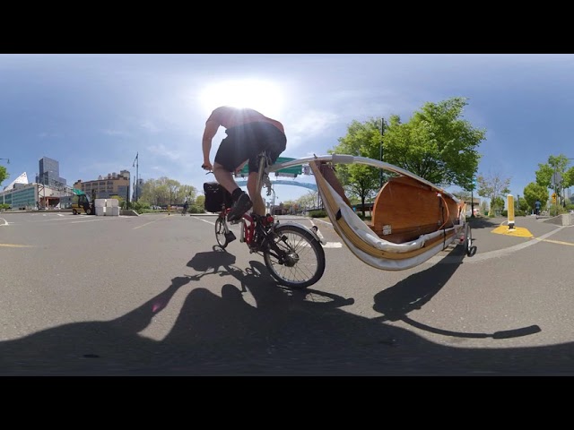 360 Video: Brompton + Boat: 79th St Boat Basin to Chelsea