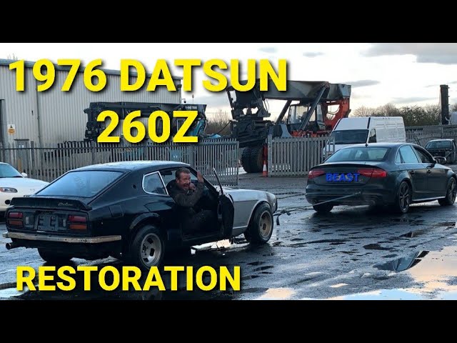 Rebuilding a 1976 Datsun 260Z 2+2 Which Has Been Left to Rot Part 2