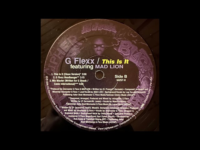 G-Flexxx - Mix Master