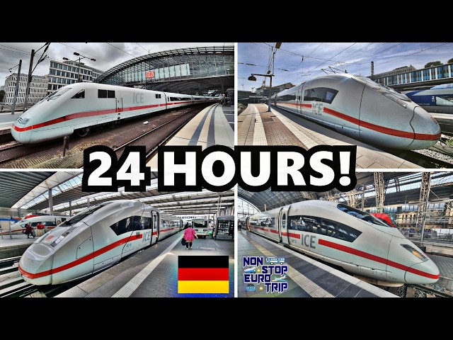 Can you Visit Germany's 10 Largest Cities in 24 hours by Train?