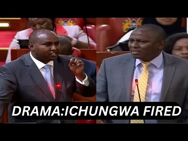 Live! Drama in Parliament as Speaker wetangula makes a Ruling on Kimani ichungwa vas Junet seat