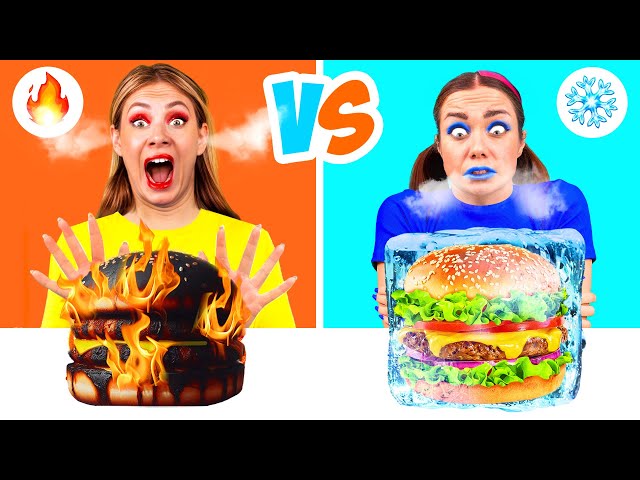 Défi Alimentaire Chaud vs Froid | Incroyables Astuces de Cuisine MeMeMe Challenge