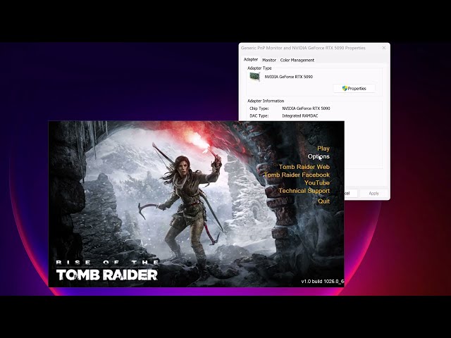 RTX 5090 | Rise of the Tomb Raider | i9-13900K