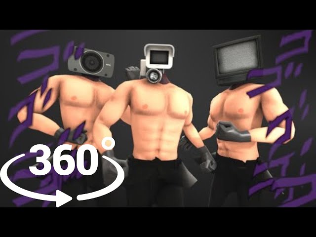 Skibidi Workout: How strong is the cameraman | 360 VR