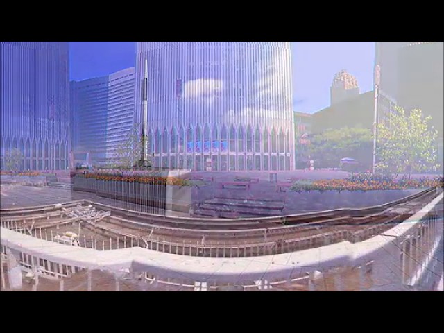 VR 360 4K REAL WTC Twin Towers