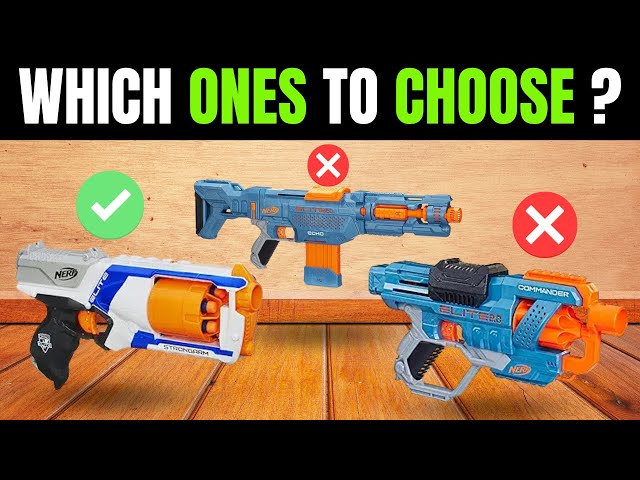 ✅ TOP 9 Best Nerf Guns on Amazon [2025] 🔥 Nerf Blasters for Kids, Toddlers & Adults | For Nerf Wars