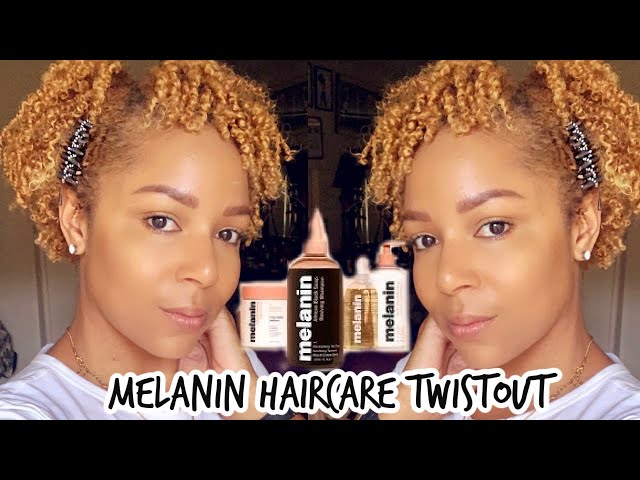 Melanin  Haircare Twistout | Black owned Hair products