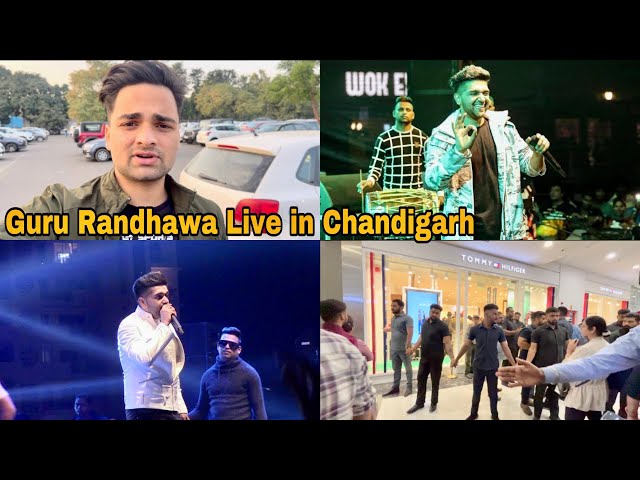 Guru Randhawa live in Chandigarh | Guru Randhawa in Nexus Elante Mall Chandigarh